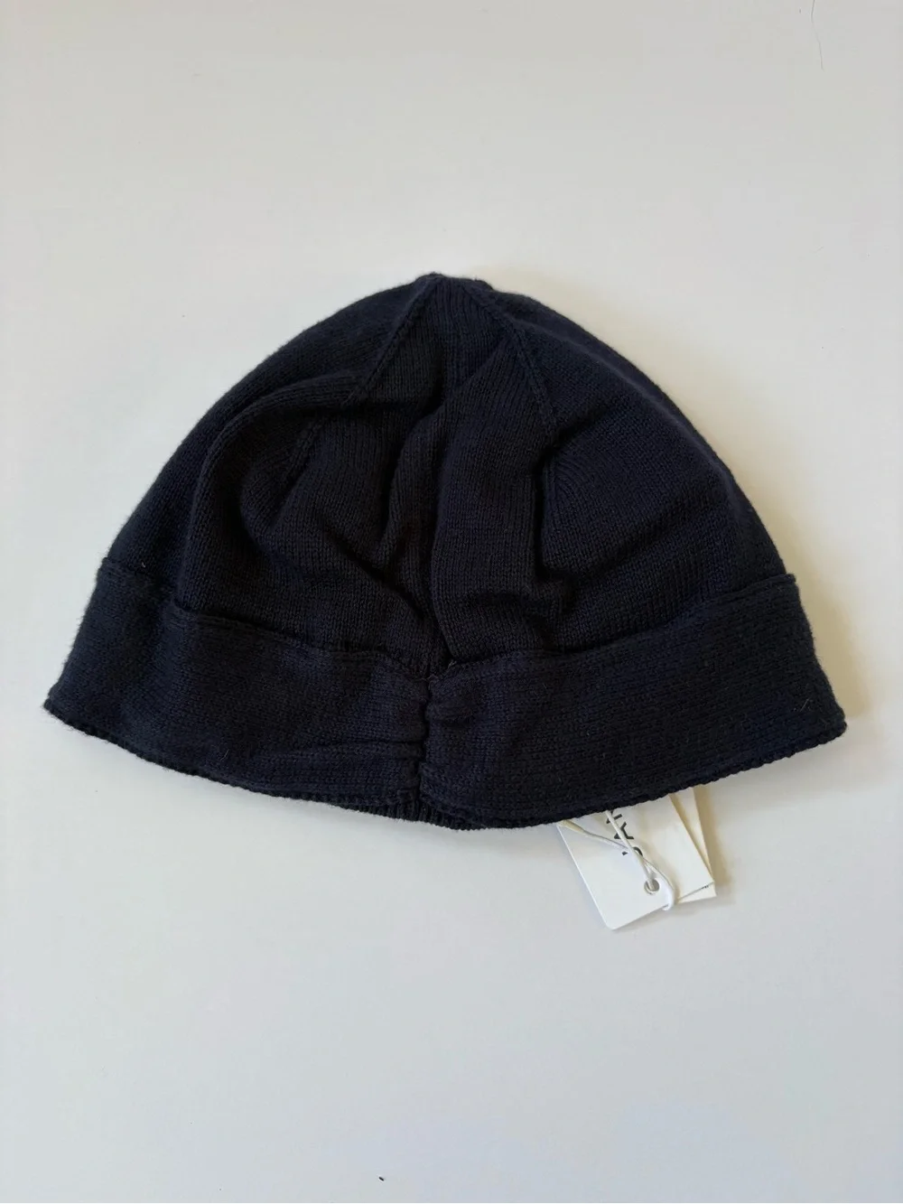 Janie&Jack Bow Front Knit Hat Navy Blue 4-5 Years NWT Preppy Classic Cotton Soft